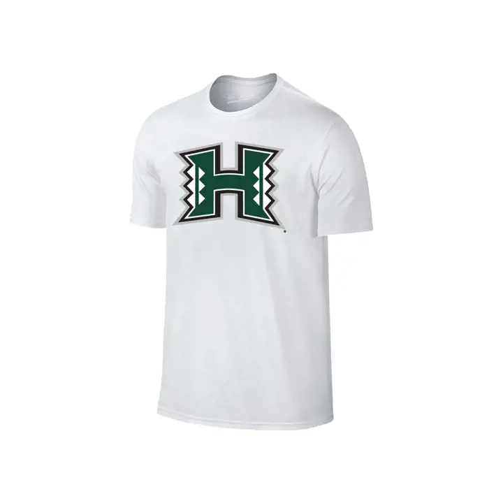 T-shirt Hawaï Warriors 2F NCAA Grand Logo BLANC