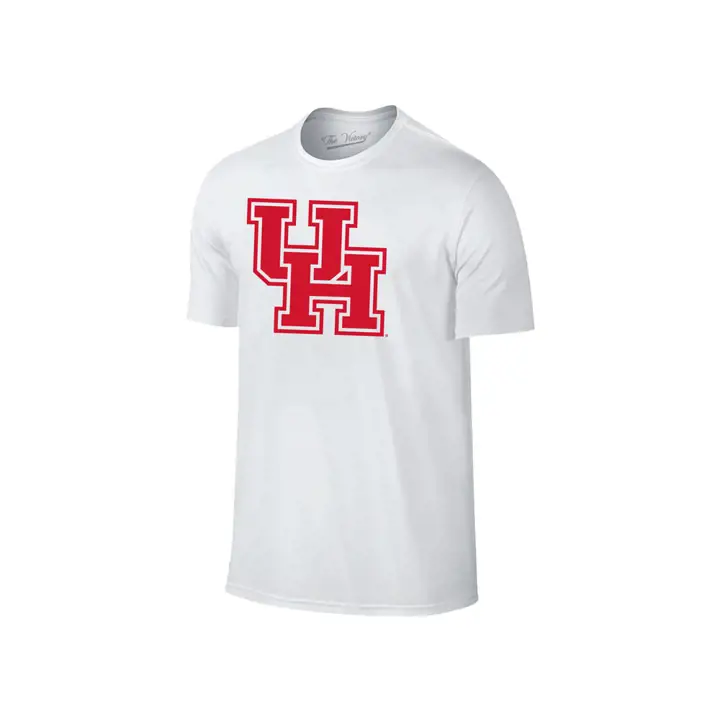 T-shirt blanc à grand logo NCAA Houston Cougars