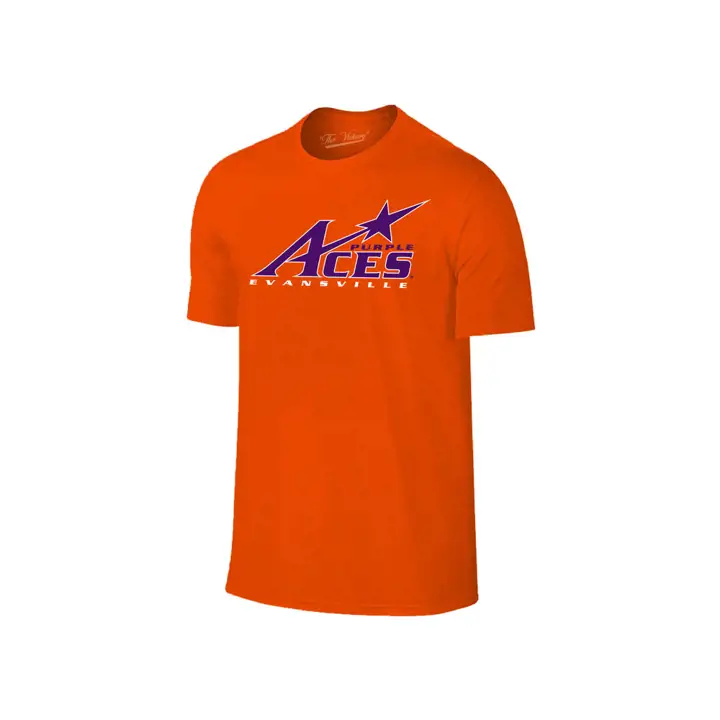 T-shirt avec grand logo NCAA Evansville Aces 2F