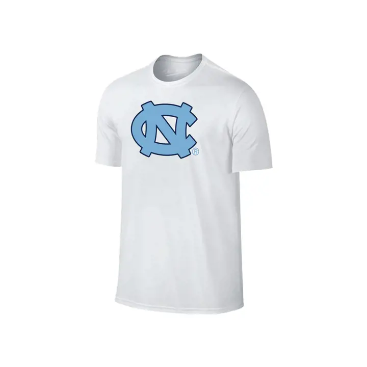T-shirt North Carolina Tar Heels 2F NCAA Big Logo Blanc