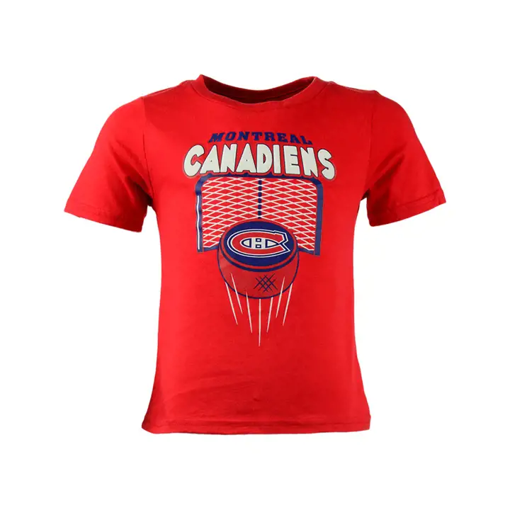 CANADIENS LNH Ensemble Bambin Buts T-Shirt Manches Courtes 18 rouge