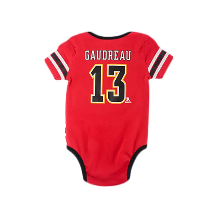 Salopette joueur FLAMES NHL bébé Cherry Picking 18 Johnny Ga