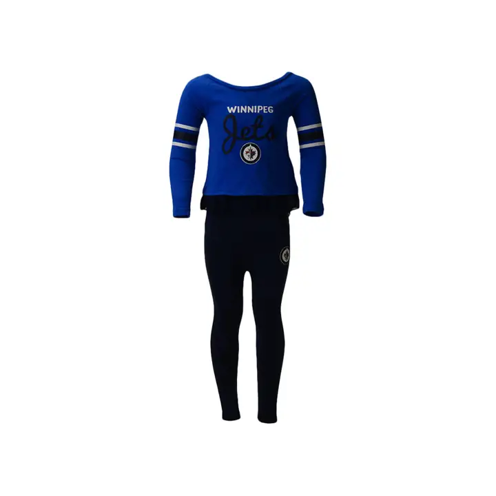 GAGNEZ. JETS LNH Ensemble Haut Manches Longues et Pantalon pour Fillettes Tout-petits Montrez votre style 18