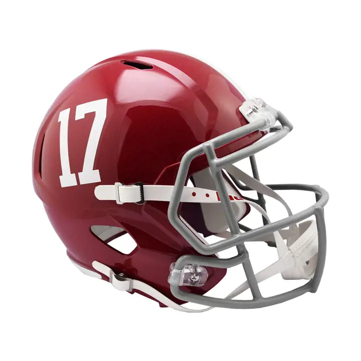 Casque Réplique Alabama Speed cramoisi/gris