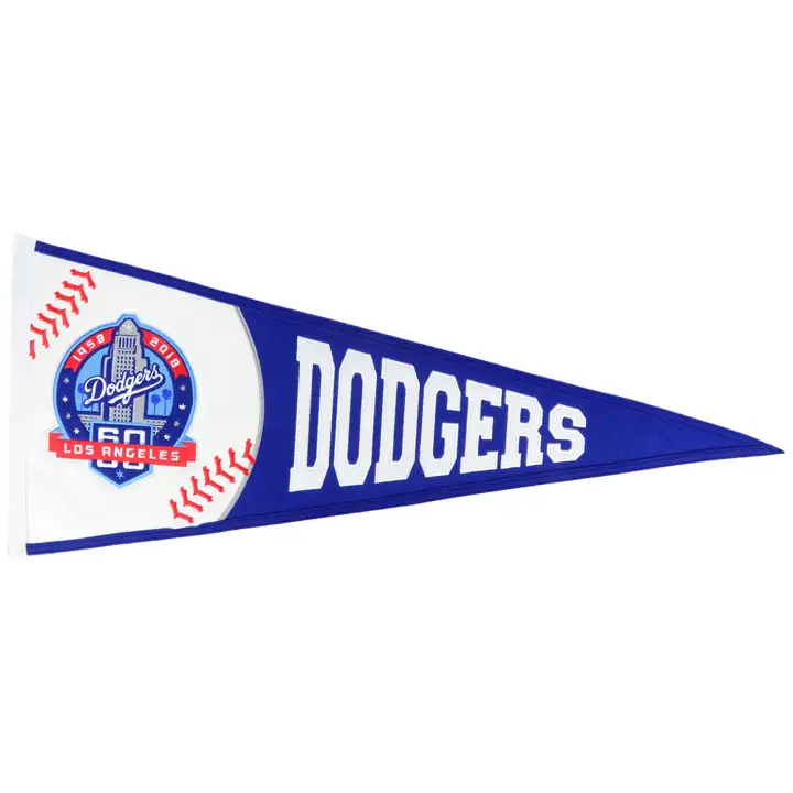 LA Dodgers Los Angeles Dodgers Fanion 60e Anniversaire Traditions