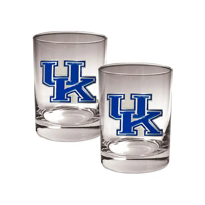 Kentucky Wildcats 2pc - Ensemble de 2 verres à whisky de 45 cl Ast