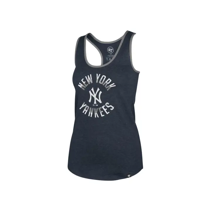 Débardeur New York Yankees MLB Femme Clutch Club 19 MARINE