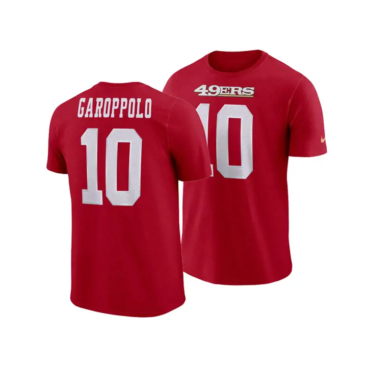 T-shirt à logo NFL Pride N/N 3.0 des 49ers de San Francisco Jimmy Gar