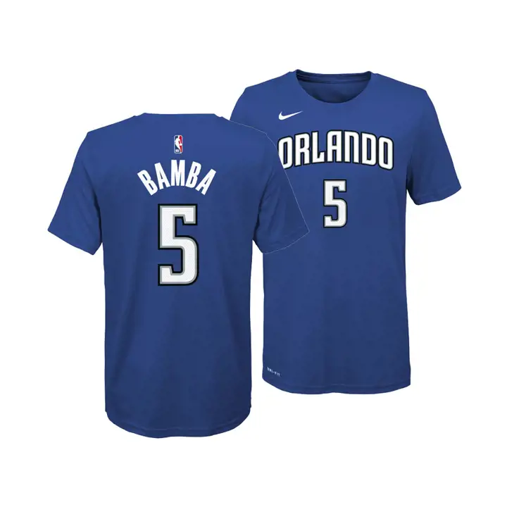 T-shirt Orlando Magic NBA Youth Icon N&N Mohamed Bamba BLEU