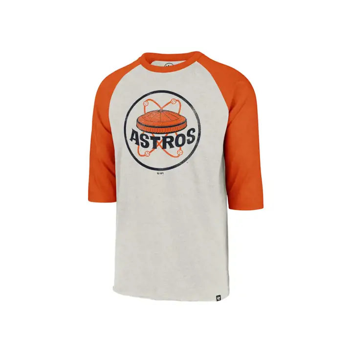ASTROS MLB Coop Throwback Club Raglan ASTRODOME ORG/IVO