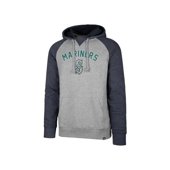 Sweat à capuche MLB Mariners gris/marine