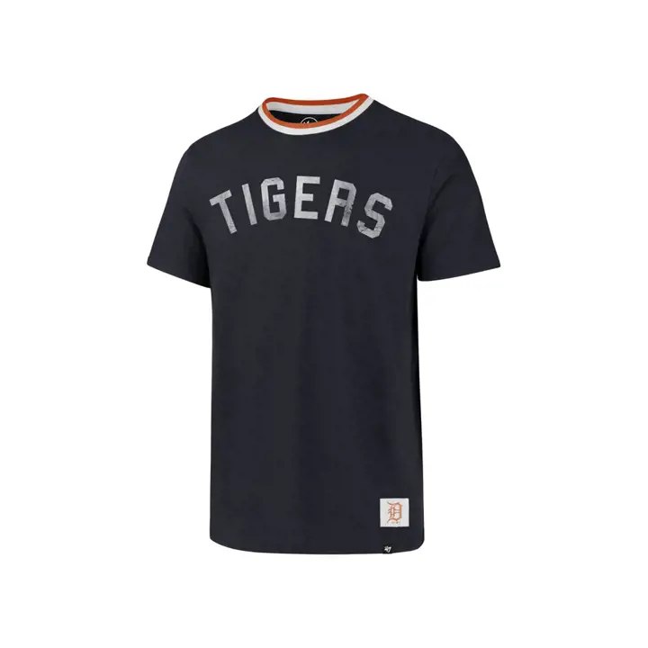 T-shirt marine Detroit Tigers MLB Durham Ringer