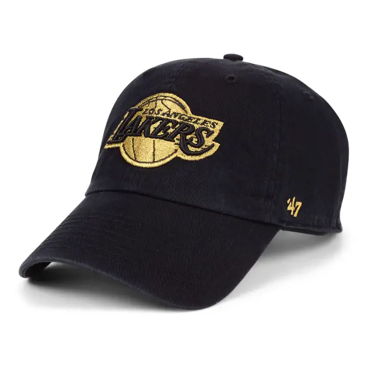 LOS ANGELES LAKERS NBA '47 Met Gold Clean Up  NOIR/OR MT