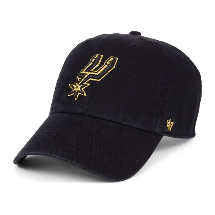 SAN ANTONIO SPURS NBA '47 Met Gold Clean Up NOIR/OR MÉTALLISÉ