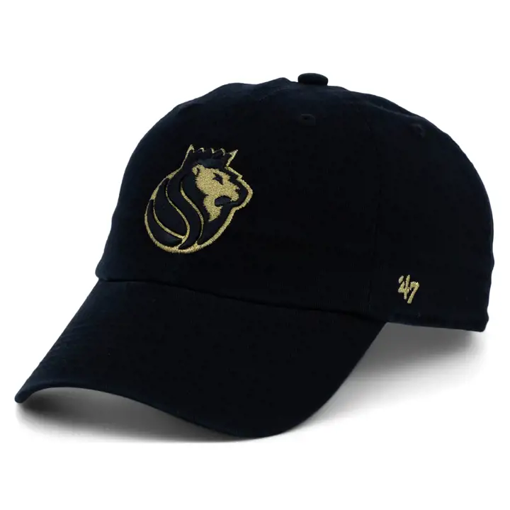 SACRAMENTO KINGS NBA '47 Met Gold Clean Up NOIR