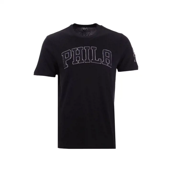 T-shirt Philadelphia 76ers NBA Fashion Fieldhouse 18 BLK/WH