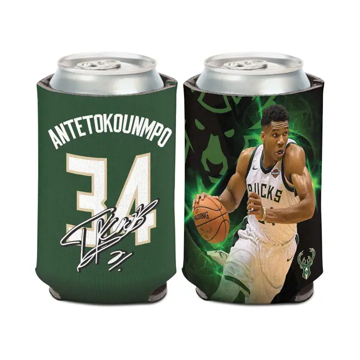 Gourde isotherme Milwaukee Bucks Giannis Antetokounmpo verte