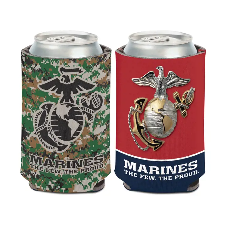 Cache-bouteille Marines rouge/camouflage