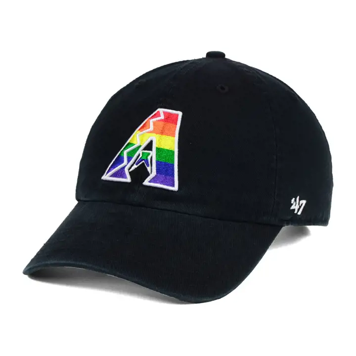 Casquette MLB Pride Clean Up Arizona Diamondbacks noire