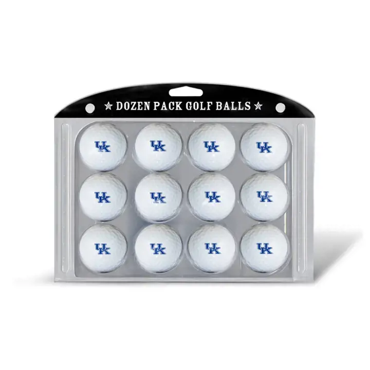 Balles de golf Kentucky Wildcats, paquet de 12
