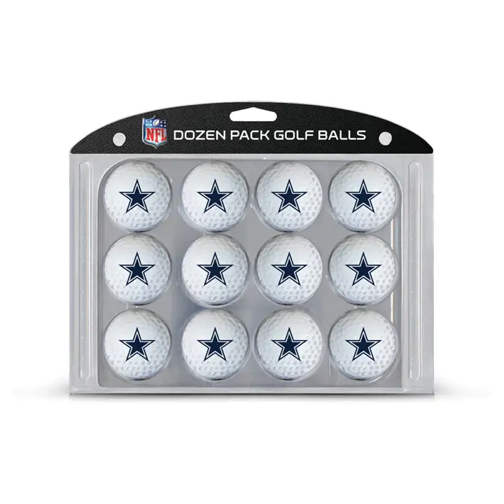 Balles de golf Dallas Cowboys, lot de 12