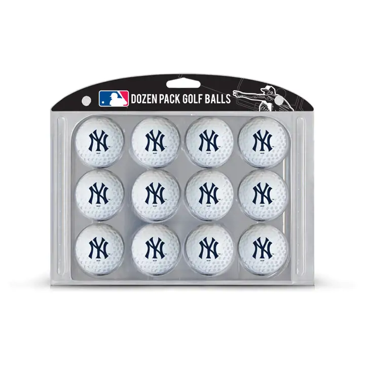 New York Yankees Balles de golf, paquet de 12