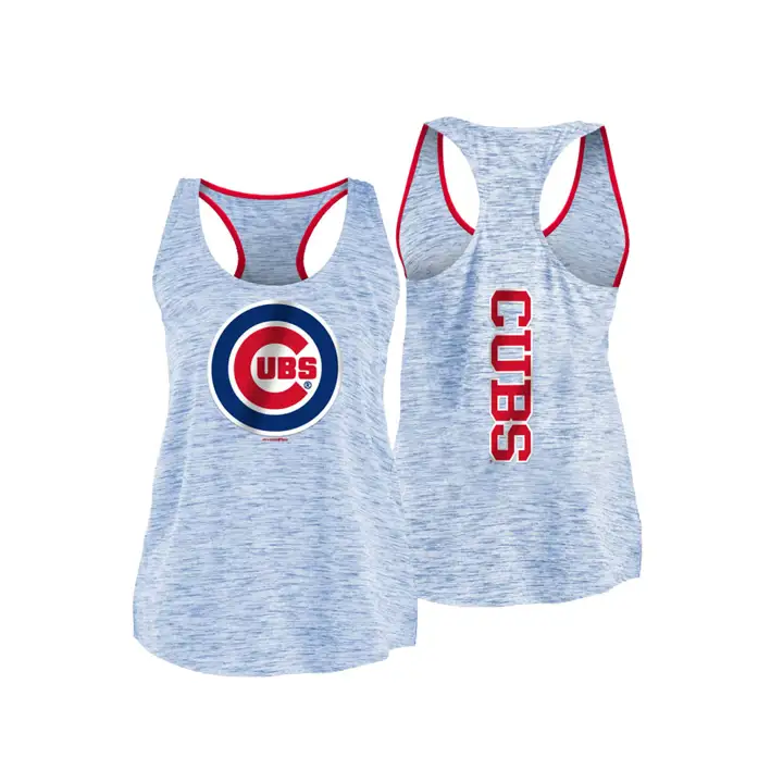 Débardeur Chicago Cubs MLB Femme 19 Space Dye BLEU/ROUGE