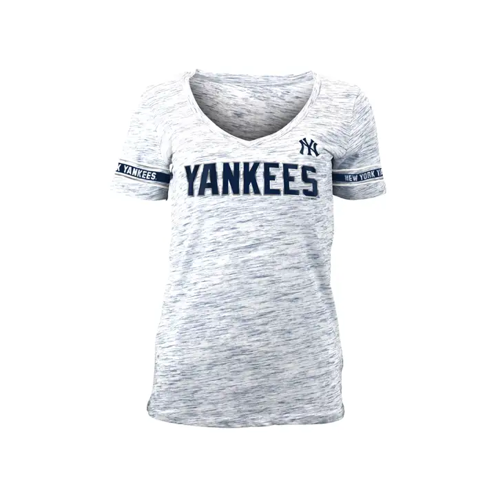 T-shirt femme New York Yankees MLB Space Dye 19 MARINE