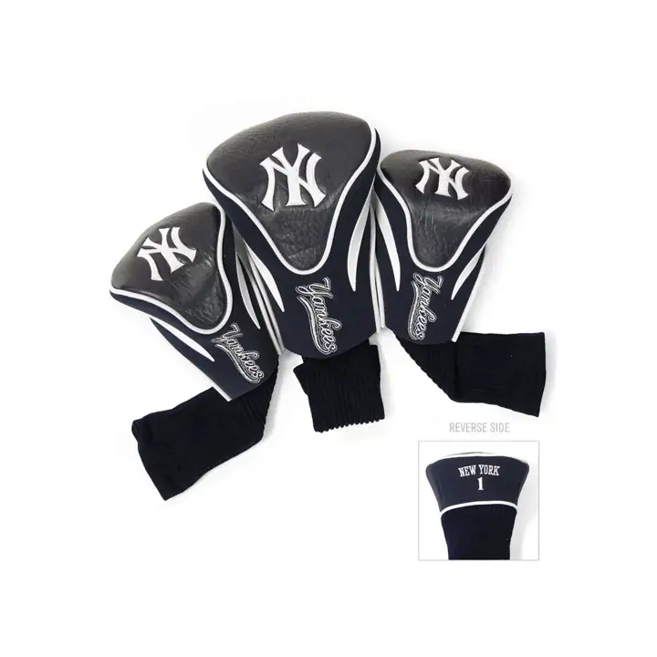 Pochette de 3 protège-clubs New York Yankees Contour Ast