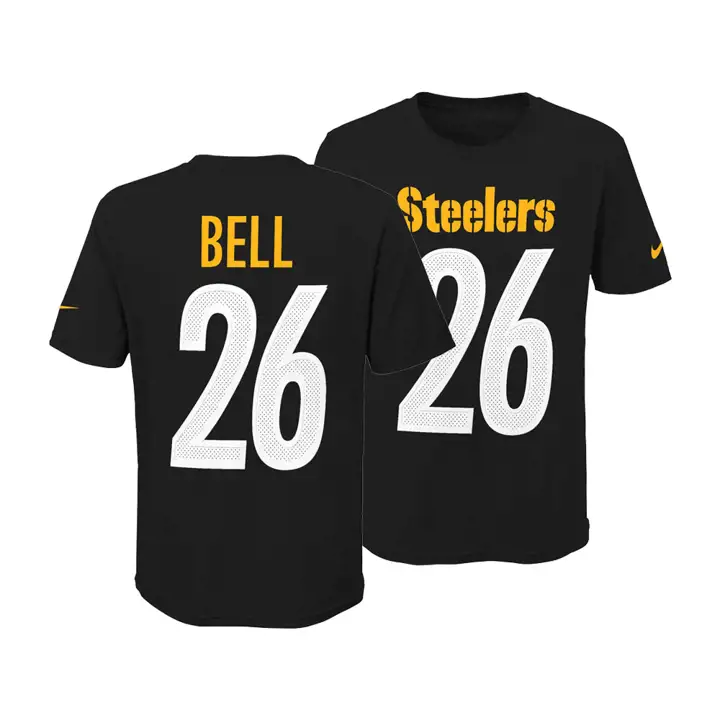 T-Shirt Enfants NFL Steelers Fierté N&N 3.0 Le'Veon Bell noir