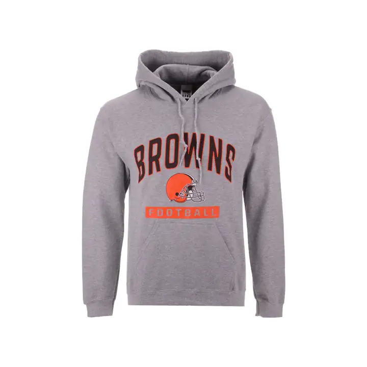 Cleveland Browns NFL Gym Class Hood 18 GRIS
