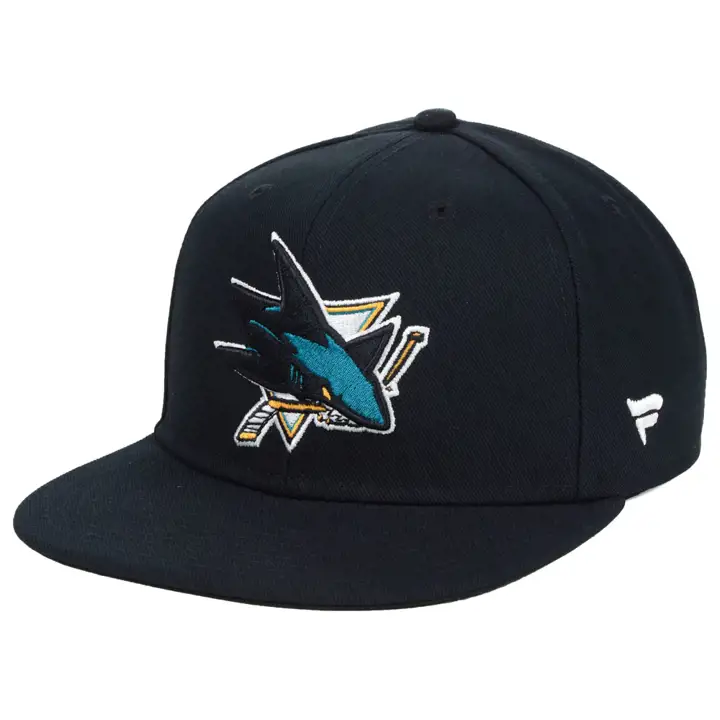 Casquette basique San Jose Sharks NHL pour fan - Noir