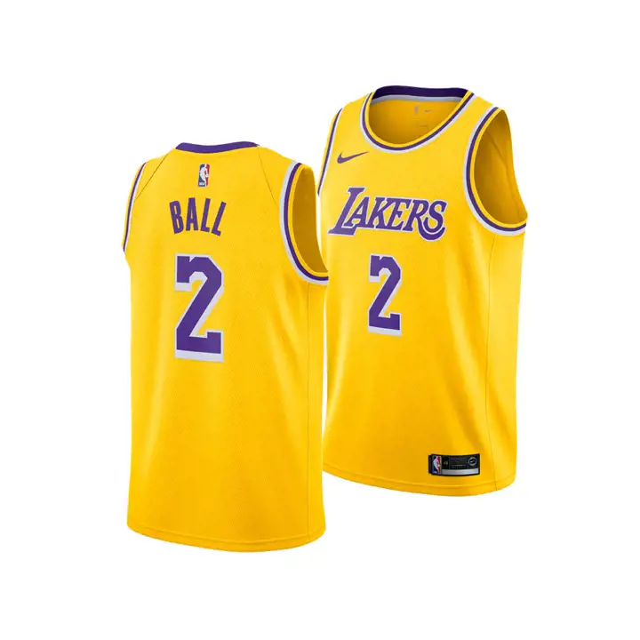 Maillot NBA ICON SWINGMAN Los Angeles Lakers Lonzo Ball GL