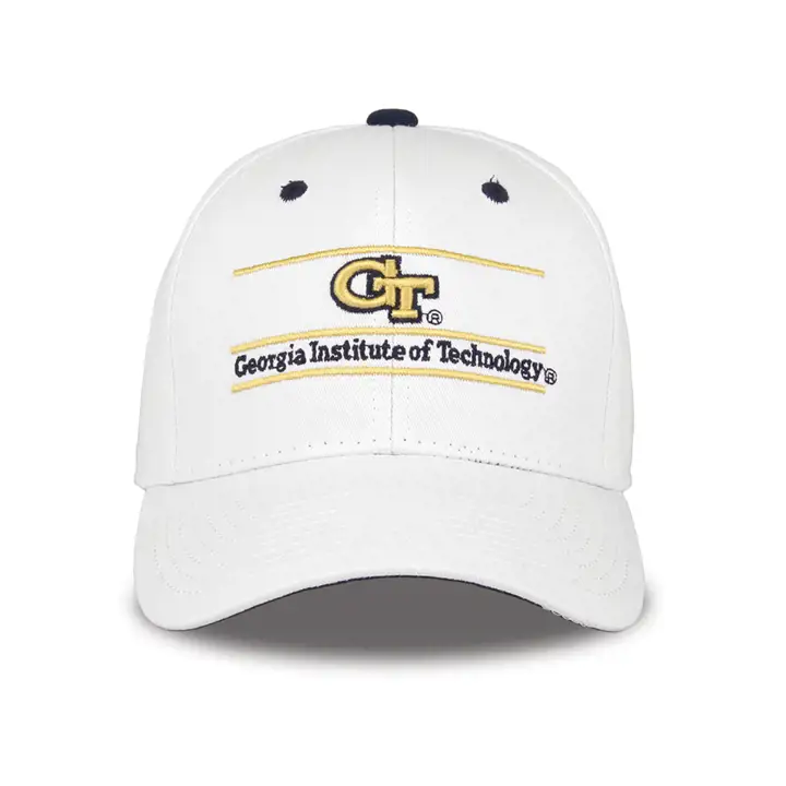 Georgia Tech Yellow Jackets NCAA Classic 3 Bar  WHT/navy