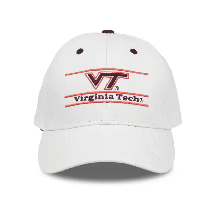 Virginia Tech Hokies NCAA Classic 3 Bar   WHT/mar