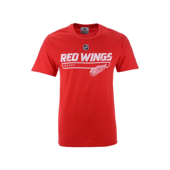 T-shirt Detroit Red Wings LNH Rinkside Prime ROUGE