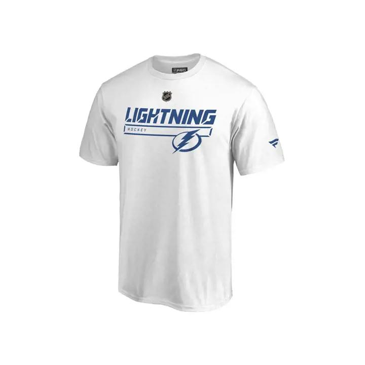 T-shirt Tampa Bay Lightning NHL Rinkside Prime blanc