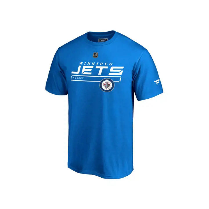 T-shirt Winnipeg Jets NHL Rinkside Prime Bleu