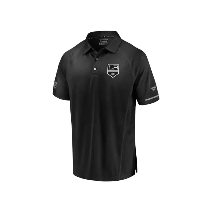 Polo Pro Rinkside NHL Los Angeles Kings NOIR/GRIS