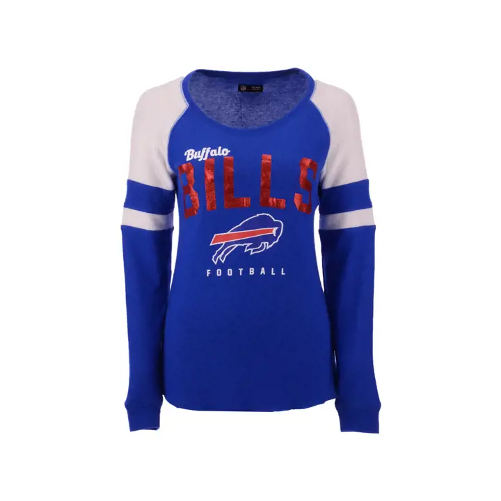 Buffalo Bills NFLT-shirt manches longues color block Femme 18  BLEU