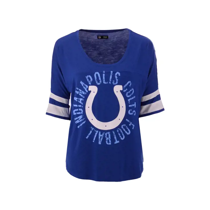 T-shirt Logo Indianapolis Colts NFL Women's Circle 18 RBL