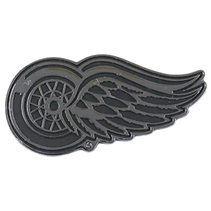 Detroit Redwings Emblème Métal Auto ARGENT
