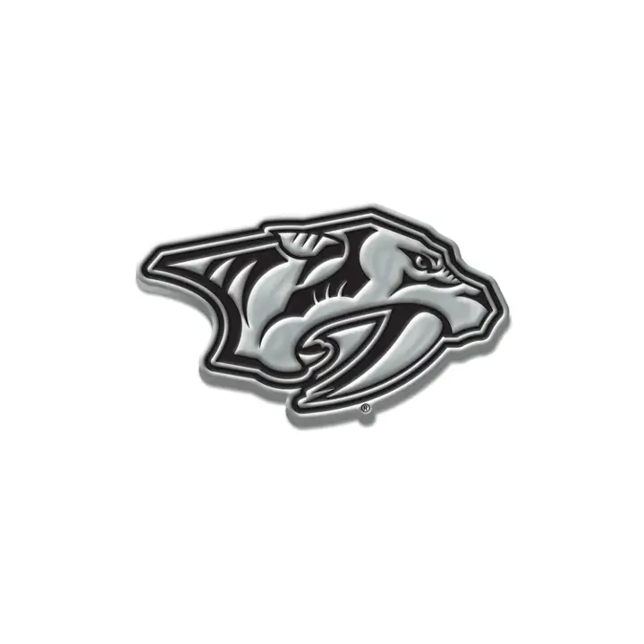 Nashville Predators Emblème Métal Auto ARGENT