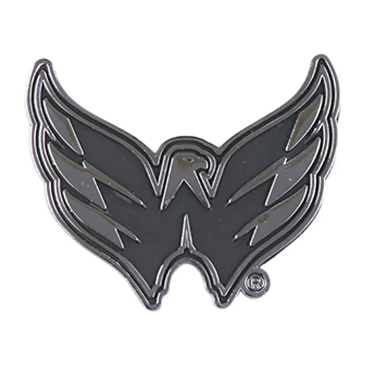 Emblème métallique de voiture Washington Capitals ARGE