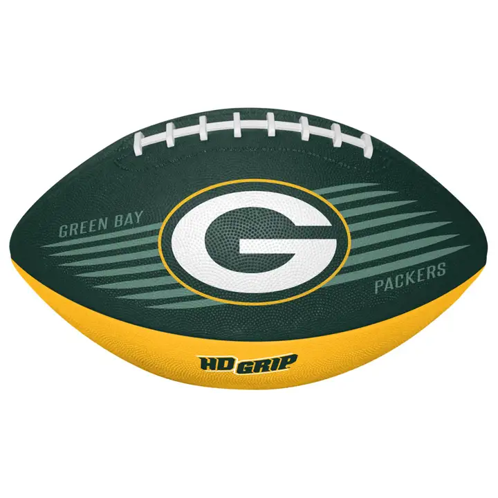 Gant de football américain Green Bay Packers Grip Tek Youth grn/gl