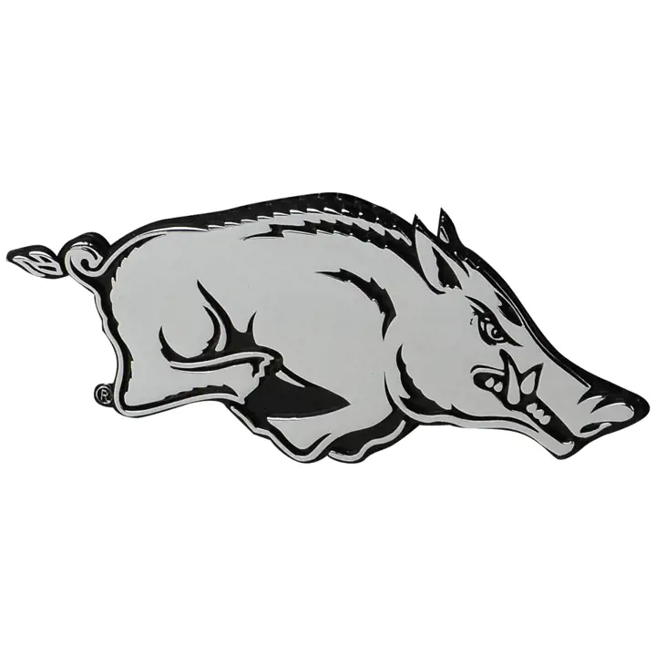 Arkansas Razorbacks Emblème Métal Auto ARG