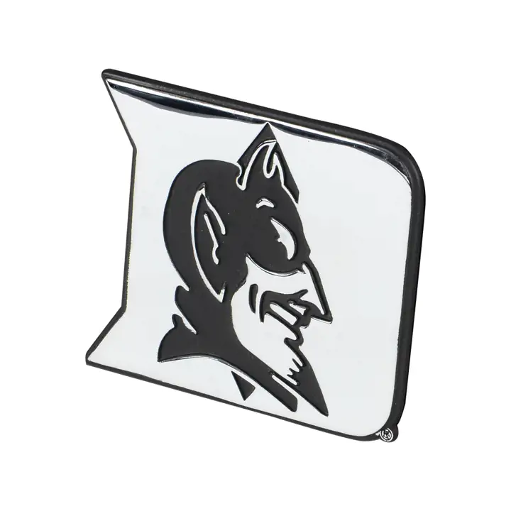Emblème automobile métallique Duke Blue Devils ARGENT
