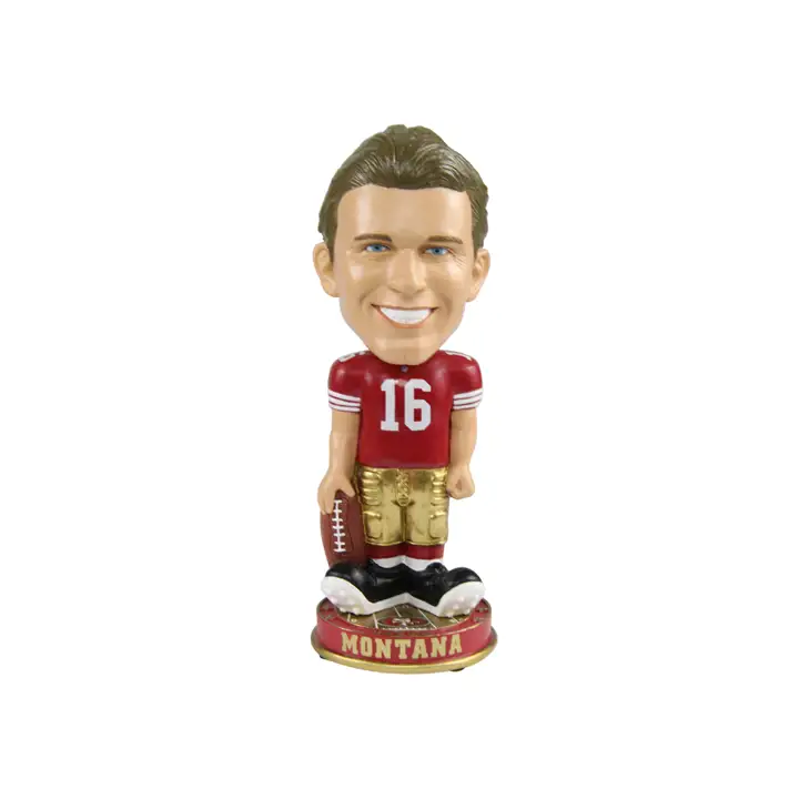 San Francisco 49ers Knucklehead Bobble Joe Montana AST