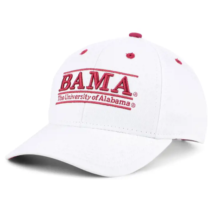 Alabama Crimson Tide NCAA Classic 3 Bar BLANC