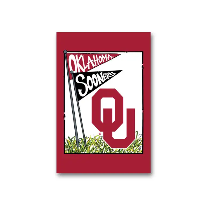 Drapeau de jardin Mascotte des Oklahoma Sooners